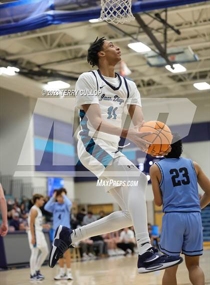 Thumbnail 1 in West Jordan vs. Juan Diego Catholic (Eagle Holiday Shootout) photogallery.