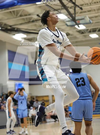 Thumbnail 3 in West Jordan vs. Juan Diego Catholic (Eagle Holiday Shootout) photogallery.