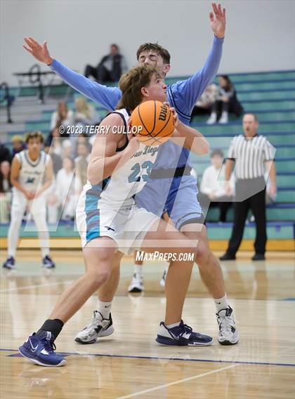 Thumbnail 3 in West Jordan vs. Juan Diego Catholic (Eagle Holiday Shootout) photogallery.