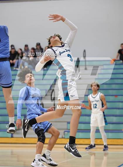 Thumbnail 2 in West Jordan vs. Juan Diego Catholic (Eagle Holiday Shootout) photogallery.
