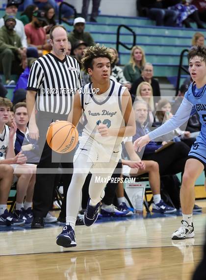 Thumbnail 2 in West Jordan vs. Juan Diego Catholic (Eagle Holiday Shootout) photogallery.