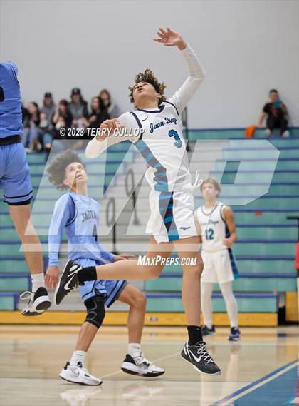 Thumbnail 3 in West Jordan vs. Juan Diego Catholic (Eagle Holiday Shootout) photogallery.