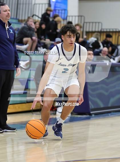 Thumbnail 1 in West Jordan vs. Juan Diego Catholic (Eagle Holiday Shootout) photogallery.