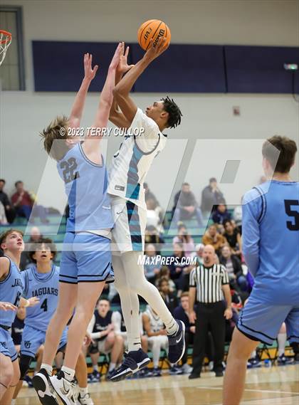 Thumbnail 3 in West Jordan vs. Juan Diego Catholic (Eagle Holiday Shootout) photogallery.