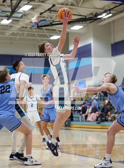 Thumbnail 2 in West Jordan vs. Juan Diego Catholic (Eagle Holiday Shootout) photogallery.