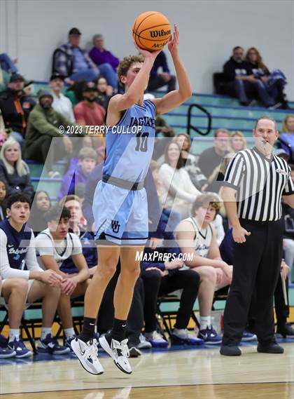 Thumbnail 2 in West Jordan vs. Juan Diego Catholic (Eagle Holiday Shootout) photogallery.