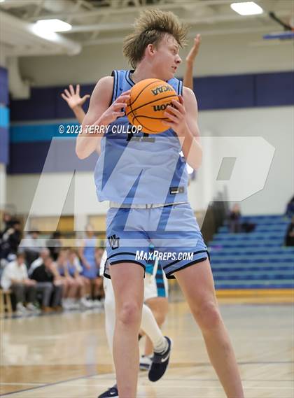 Thumbnail 1 in West Jordan vs. Juan Diego Catholic (Eagle Holiday Shootout) photogallery.