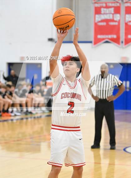 Thumbnail 2 in Cactus Shadows vs. Coconino (Beyond Basketball Thanksgiving Tournament) photogallery.