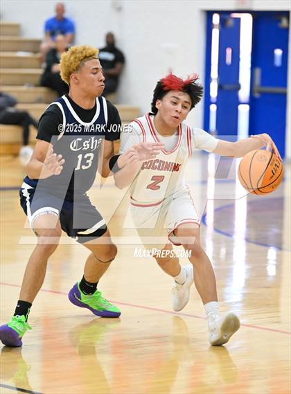 Thumbnail 2 in Cactus Shadows vs. Coconino (Beyond Basketball Thanksgiving Tournament) photogallery.