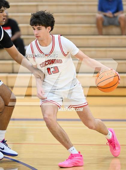 Thumbnail 2 in Cactus Shadows vs. Coconino (Beyond Basketball Thanksgiving Tournament) photogallery.