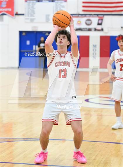 Thumbnail 3 in Cactus Shadows vs. Coconino (Beyond Basketball Thanksgiving Tournament) photogallery.