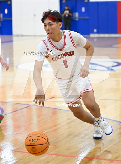 Thumbnail 3 in Cactus Shadows vs. Coconino (Beyond Basketball Thanksgiving Tournament) photogallery.
