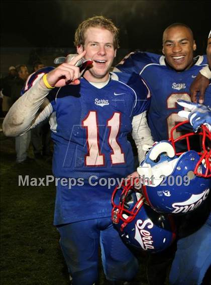 Thumbnail 2 in Oaks Christian @ Serra (CIF SS Northwest Division Final) photogallery.