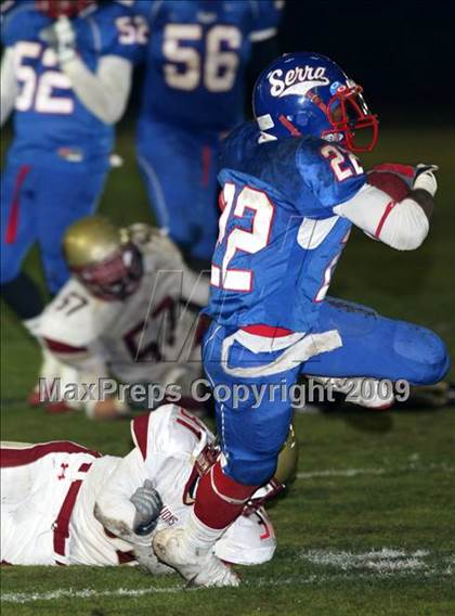 Thumbnail 1 in Oaks Christian @ Serra (CIF SS Northwest Division Final) photogallery.
