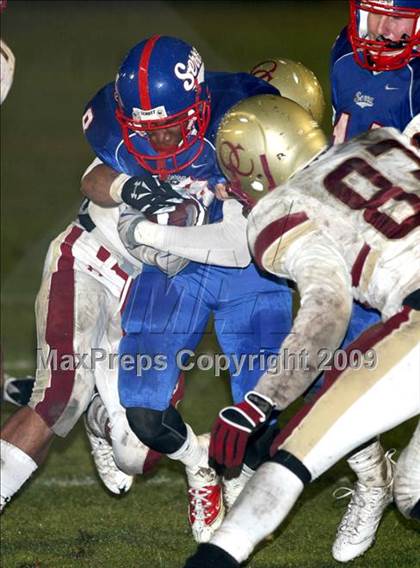 Thumbnail 2 in Oaks Christian @ Serra (CIF SS Northwest Division Final) photogallery.