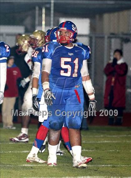 Thumbnail 2 in Oaks Christian @ Serra (CIF SS Northwest Division Final) photogallery.