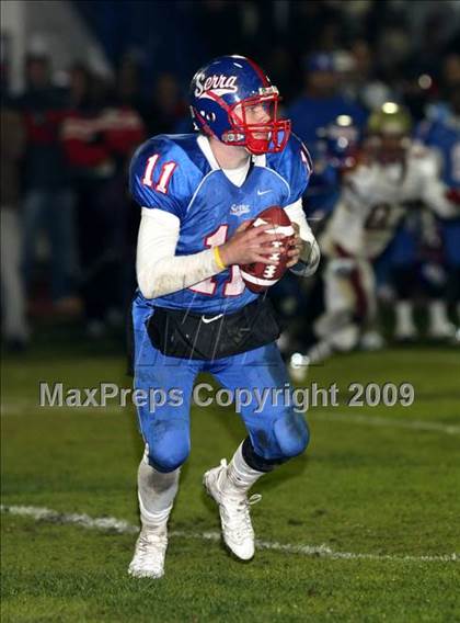 Thumbnail 2 in Oaks Christian @ Serra (CIF SS Northwest Division Final) photogallery.