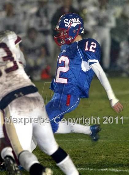 Thumbnail 2 in Oaks Christian @ Serra (CIF SS Northwest Division Final) photogallery.