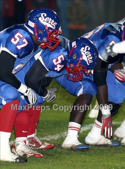 Thumbnail 2 in Oaks Christian @ Serra (CIF SS Northwest Division Final) photogallery.