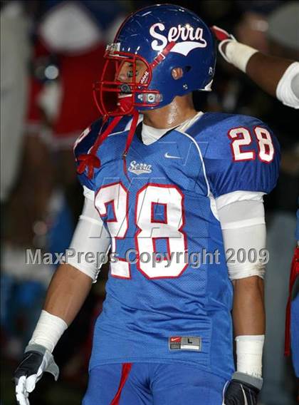Thumbnail 1 in Oaks Christian @ Serra (CIF SS Northwest Division Final) photogallery.