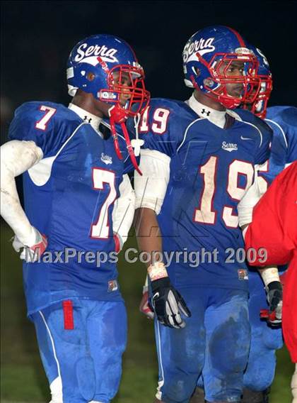 Thumbnail 2 in Oaks Christian @ Serra (CIF SS Northwest Division Final) photogallery.