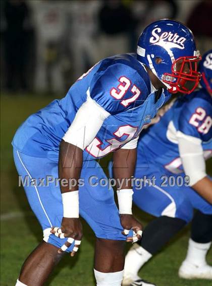 Thumbnail 1 in Oaks Christian @ Serra (CIF SS Northwest Division Final) photogallery.