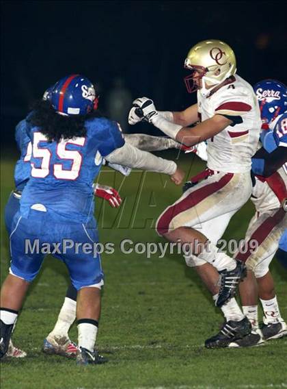 Thumbnail 1 in Oaks Christian @ Serra (CIF SS Northwest Division Final) photogallery.