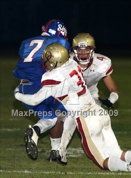 Thumbnail 2 in Oaks Christian @ Serra (CIF SS Northwest Division Final) photogallery.