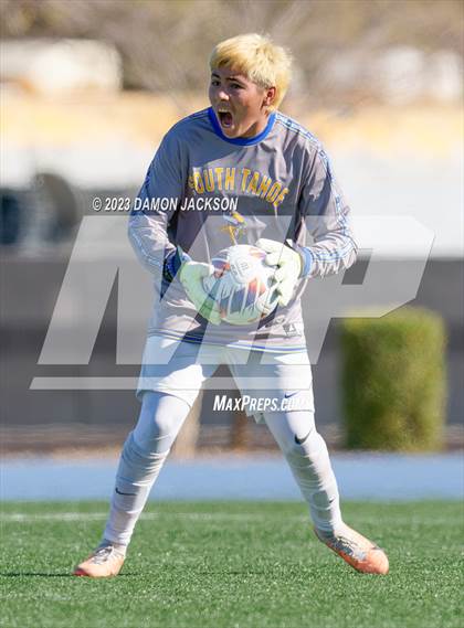 Thumbnail 3 in Sports Leadership & Management vs South Tahoe (NIAA 3A State Championship) photogallery.