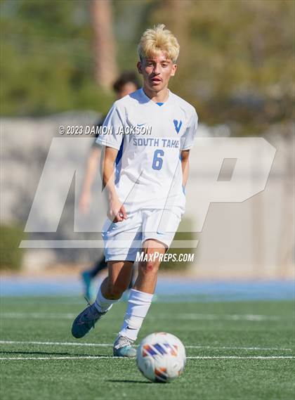 Thumbnail 2 in Sports Leadership & Management vs South Tahoe (NIAA 3A State Championship) photogallery.