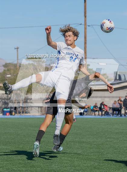 Thumbnail 2 in Sports Leadership & Management vs South Tahoe (NIAA 3A State Championship) photogallery.