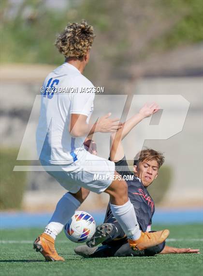 Thumbnail 1 in Sports Leadership & Management vs South Tahoe (NIAA 3A State Championship) photogallery.