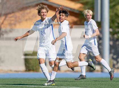 Thumbnail 1 in Sports Leadership & Management vs South Tahoe (NIAA 3A State Championship) photogallery.