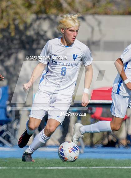 Thumbnail 1 in Sports Leadership & Management vs South Tahoe (NIAA 3A State Championship) photogallery.
