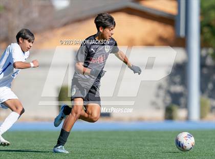 Thumbnail 1 in Sports Leadership & Management vs South Tahoe (NIAA 3A State Championship) photogallery.