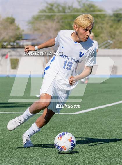 Thumbnail 1 in Sports Leadership & Management vs South Tahoe (NIAA 3A State Championship) photogallery.