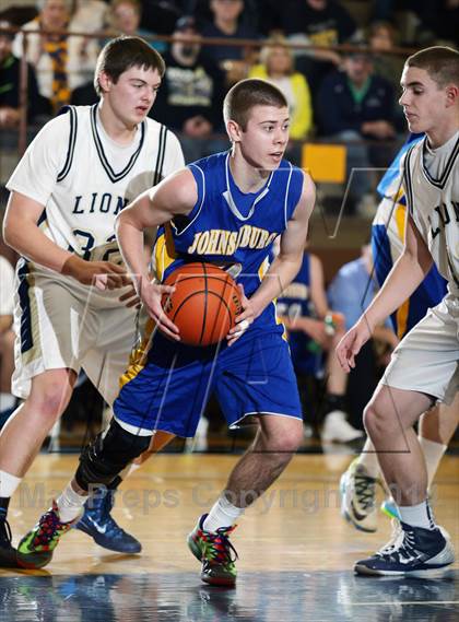 Thumbnail 2 in Clarion-Limestone vs. Johnsonburg (District IX A Consolation) photogallery.