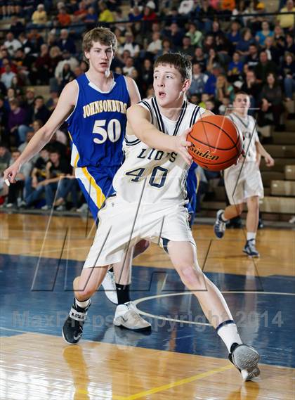 Thumbnail 3 in Clarion-Limestone vs. Johnsonburg (District IX A Consolation) photogallery.