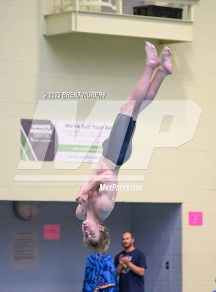 Thumbnail 2 in CHSAA 5A Boys Diving - State Championship photogallery.