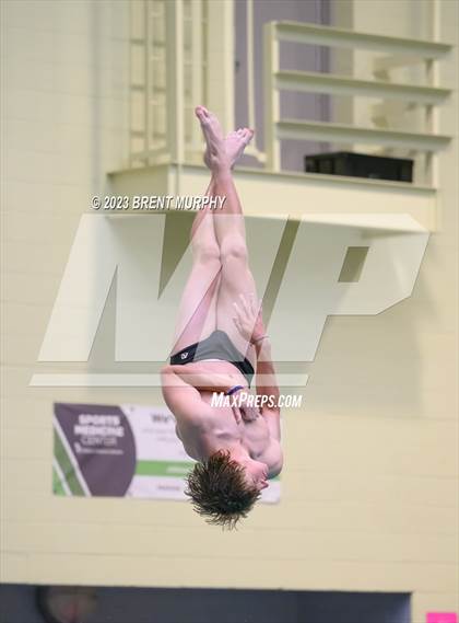 Thumbnail 3 in CHSAA 5A Boys Diving - State Championship photogallery.