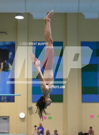 Thumbnail 1 in CHSAA 5A Boys Diving - State Championship photogallery.