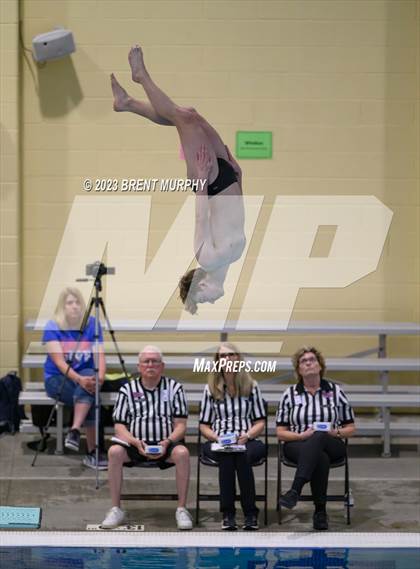 Thumbnail 1 in CHSAA 5A Boys Diving - State Championship photogallery.