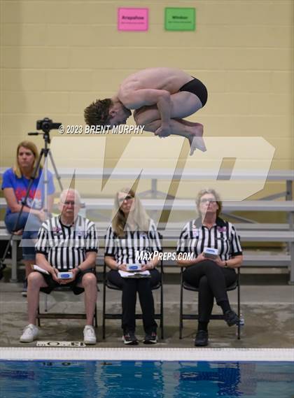 Thumbnail 2 in CHSAA 5A Boys Diving - State Championship photogallery.