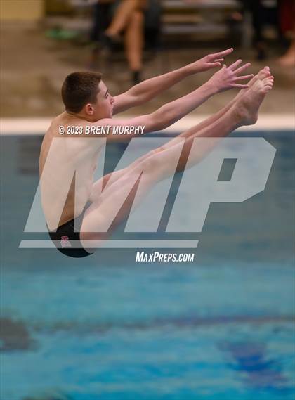 Thumbnail 3 in CHSAA 5A Boys Diving - State Championship photogallery.