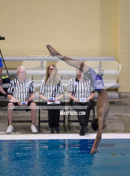 Thumbnail 1 in CHSAA 5A Boys Diving - State Championship photogallery.