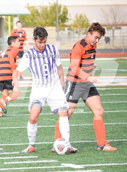 Thumbnail 1 in Corona del Sol vs Arizona College Prep (Coyote Classic Tournament) photogallery.