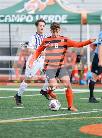 Thumbnail 3 in Corona del Sol vs Arizona College Prep (Coyote Classic Tournament) photogallery.