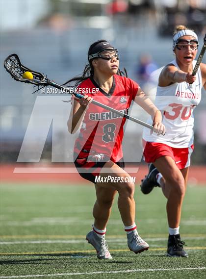 Thumbnail 1 in Glendale vs. Redondo Union (LA Lax Foundation Semi Final) photogallery.