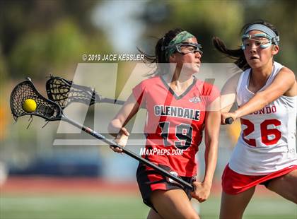 Thumbnail 2 in Glendale vs. Redondo Union (LA Lax Foundation Semi Final) photogallery.