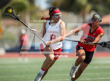 Thumbnail 1 in Glendale vs. Redondo Union (LA Lax Foundation Semi Final) photogallery.